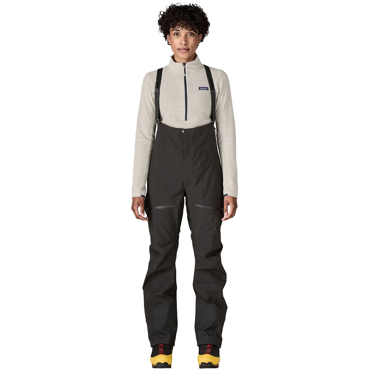 Image of Patagonia Pluma PRO Bib Pant - Women's Black, L