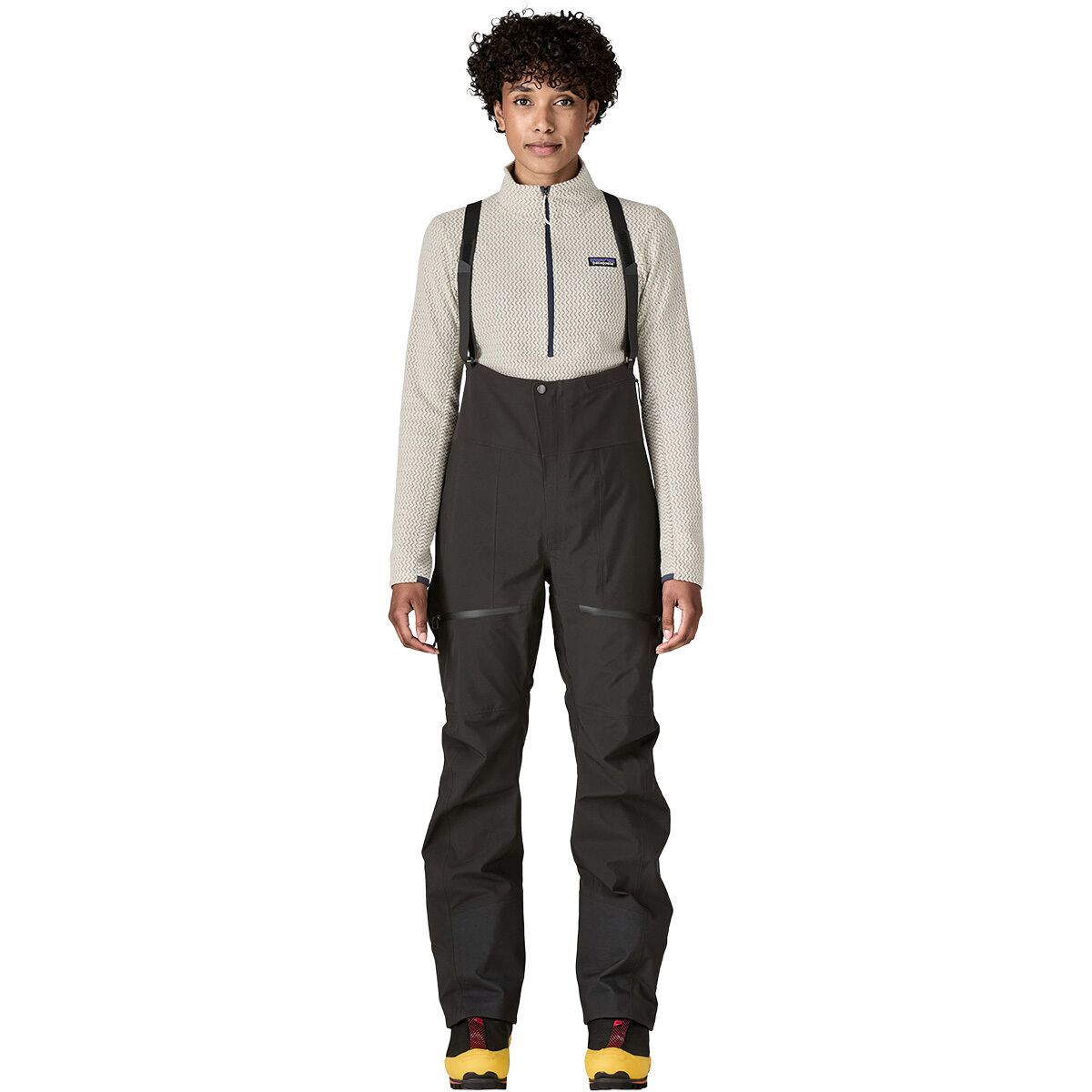 Image of Patagonia Pluma PRO Bib Pant - Women's Black, M