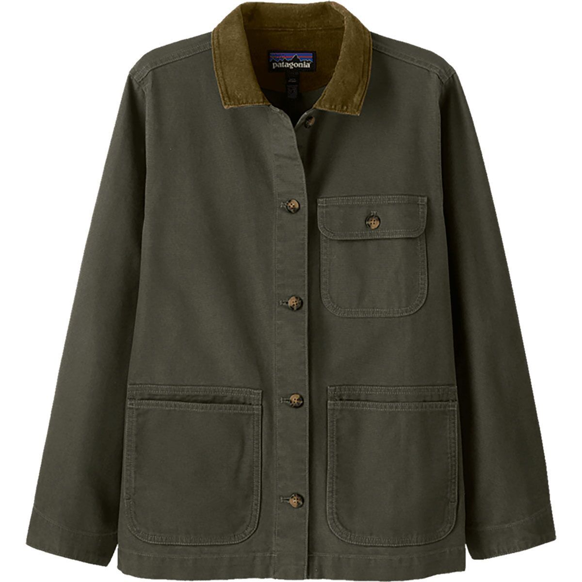 Image of Patagonia Point Reyes Canvas Coat - Women's Basin Green, M