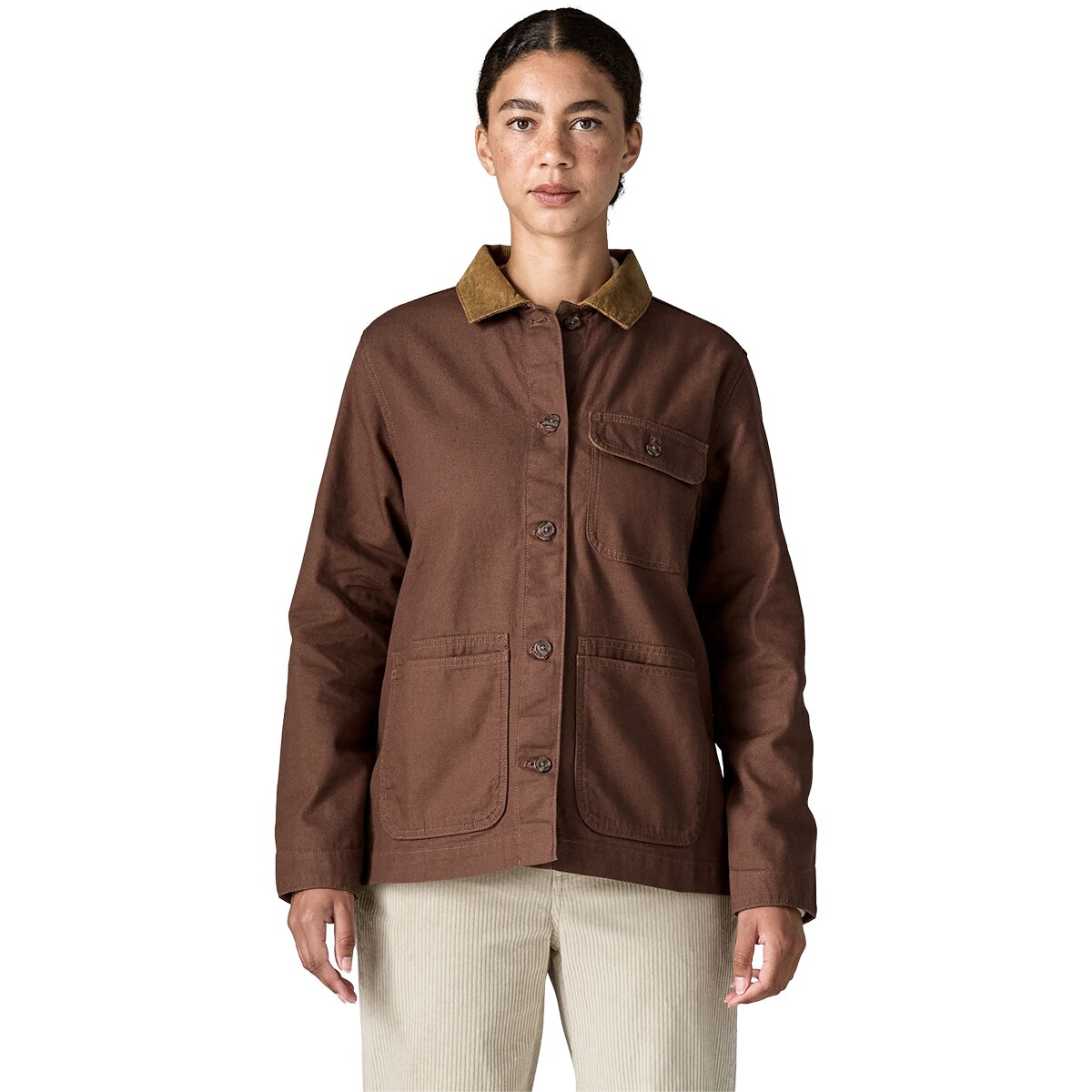 Image of Patagonia Point Reyes Canvas Coat - Women's Berm Brown, XS