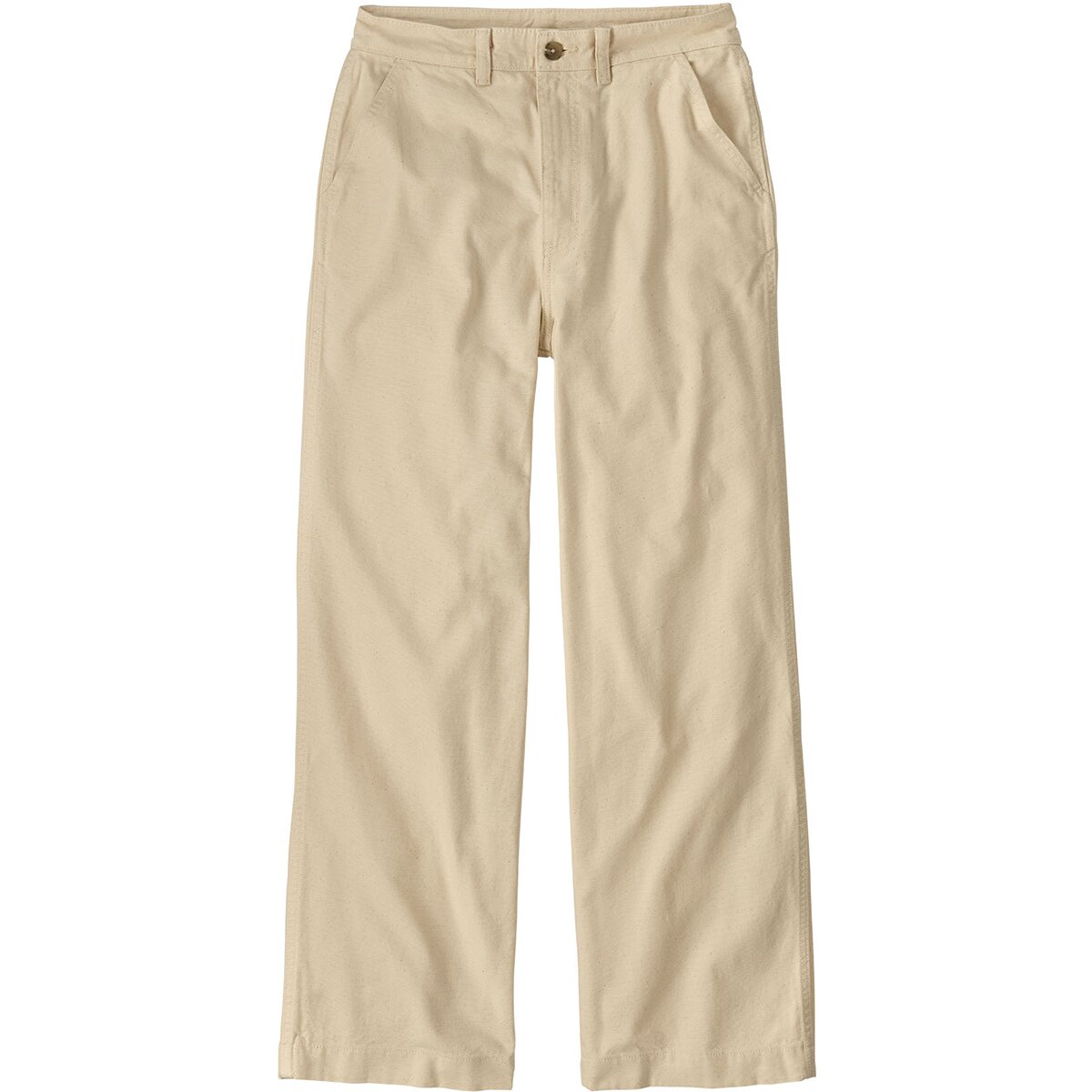 Image of Patagonia Point Reyes Canvas Wide Leg Pant - Women's Undyed Natural, 0