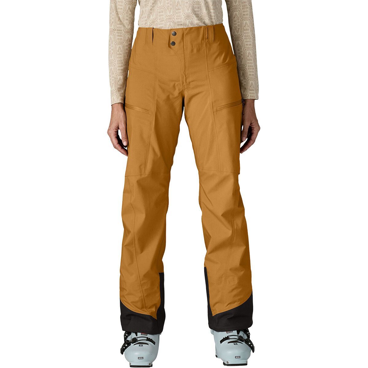 Image of Patagonia Powslayer Pant - Women's Talon Gold, XS