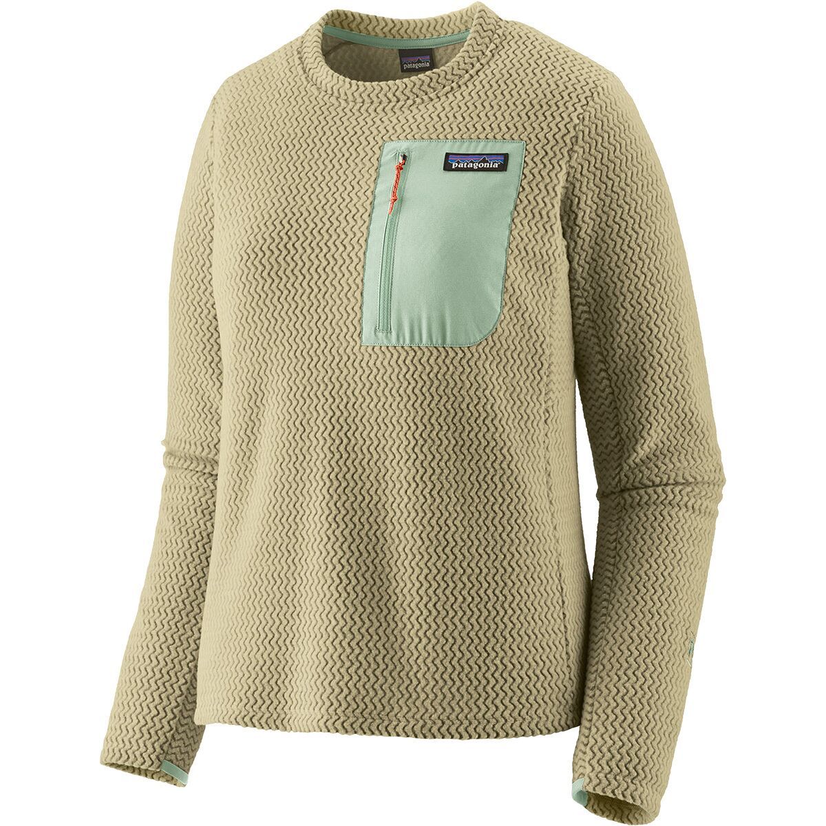Image of Patagonia R1 Air Crew - Women's Weathered Stone, XL