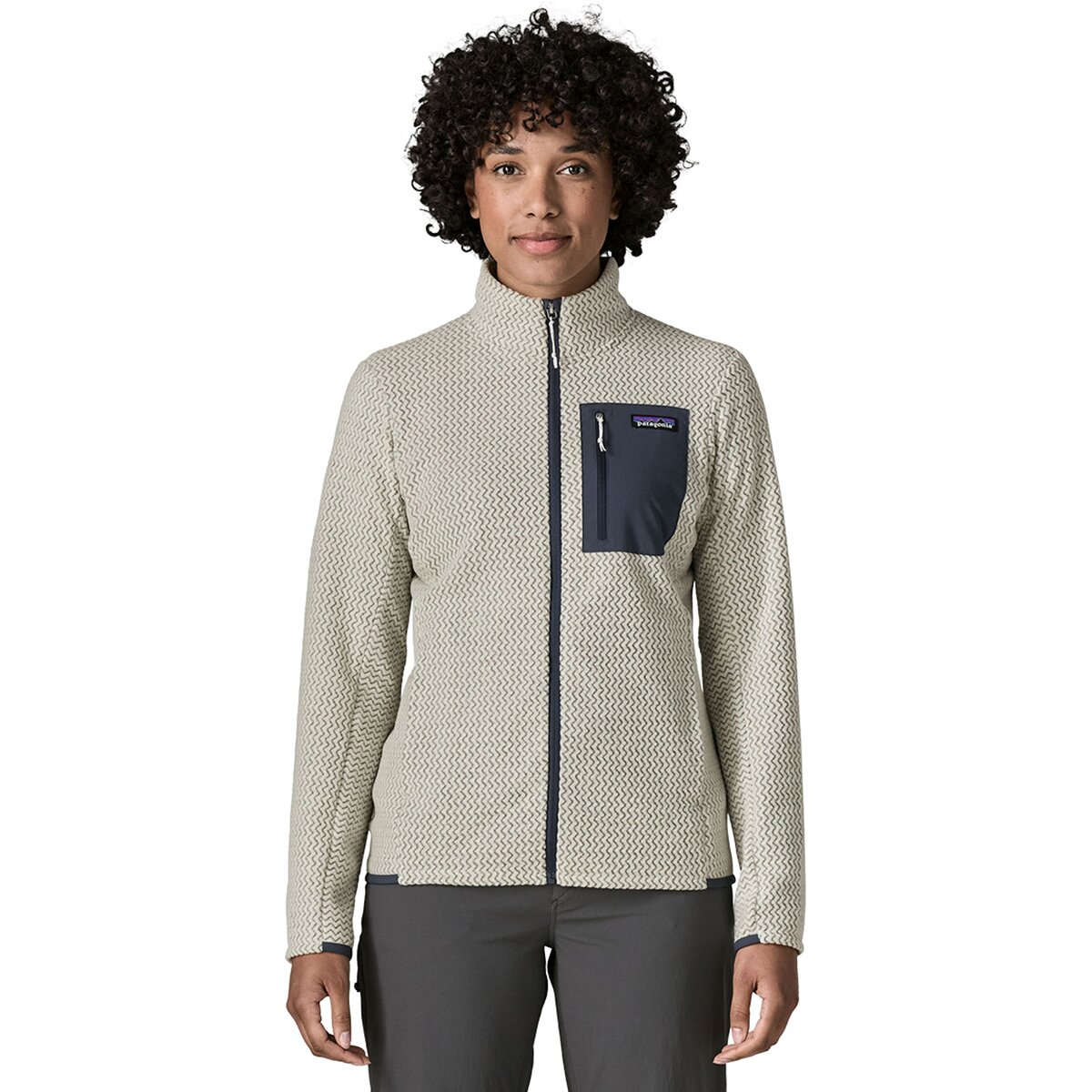 Image of Patagonia R1 Air Jacket - Women's Birch White, L