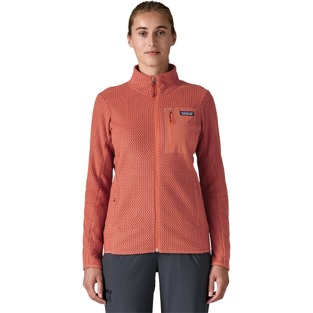 Image of Patagonia R1 Air Jacket - Women's Potters Red, XS