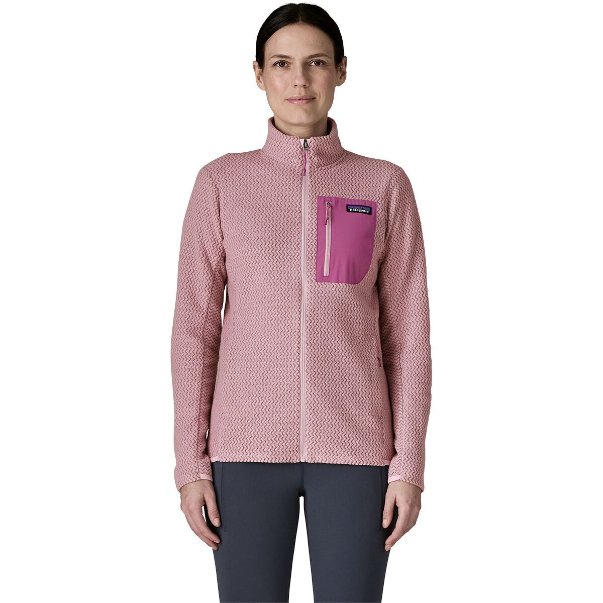 Image of Patagonia R1 Air Jacket - Women's Quiet Violet, XS