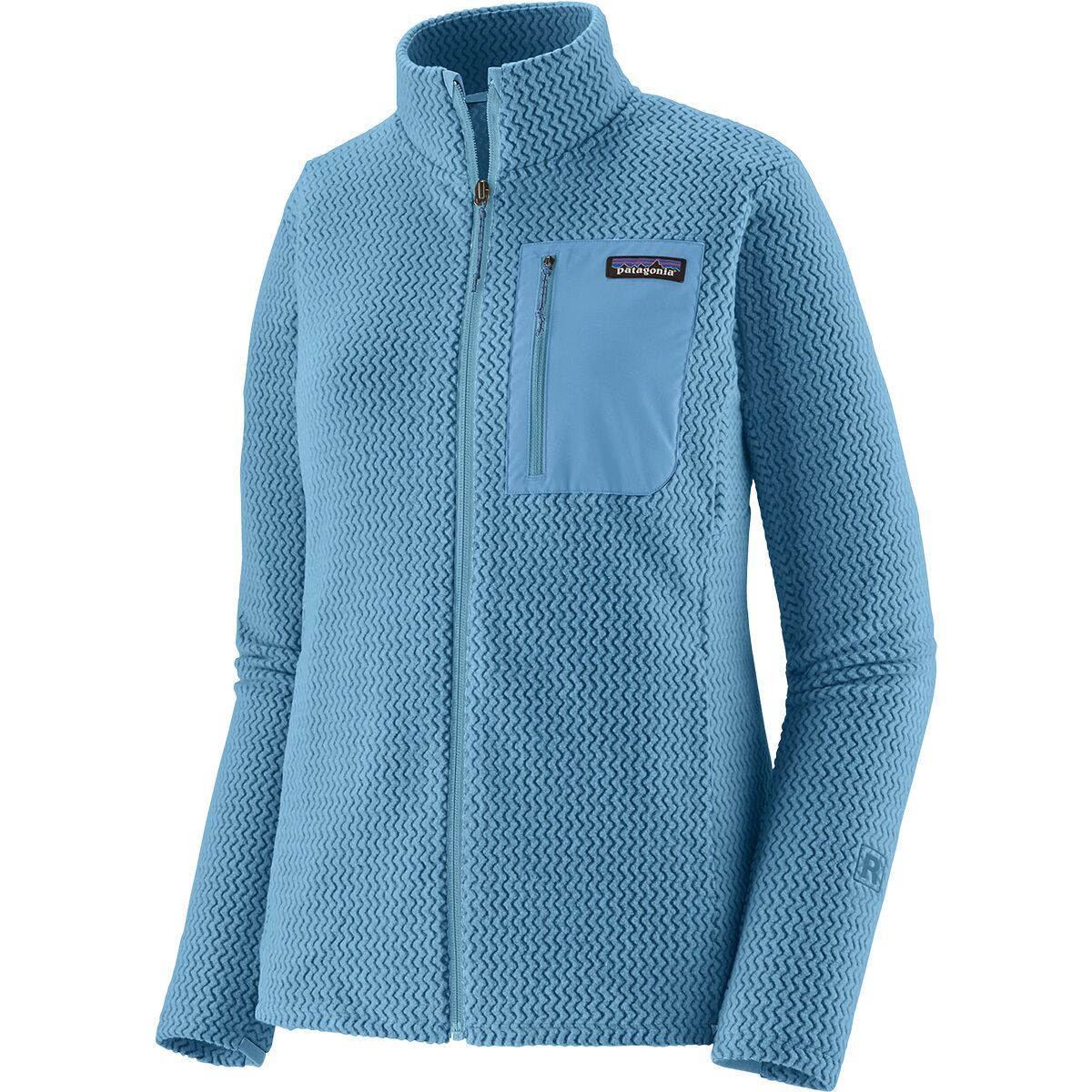 Image of Patagonia R1 Air Jacket - Women's Shore Blue, XS