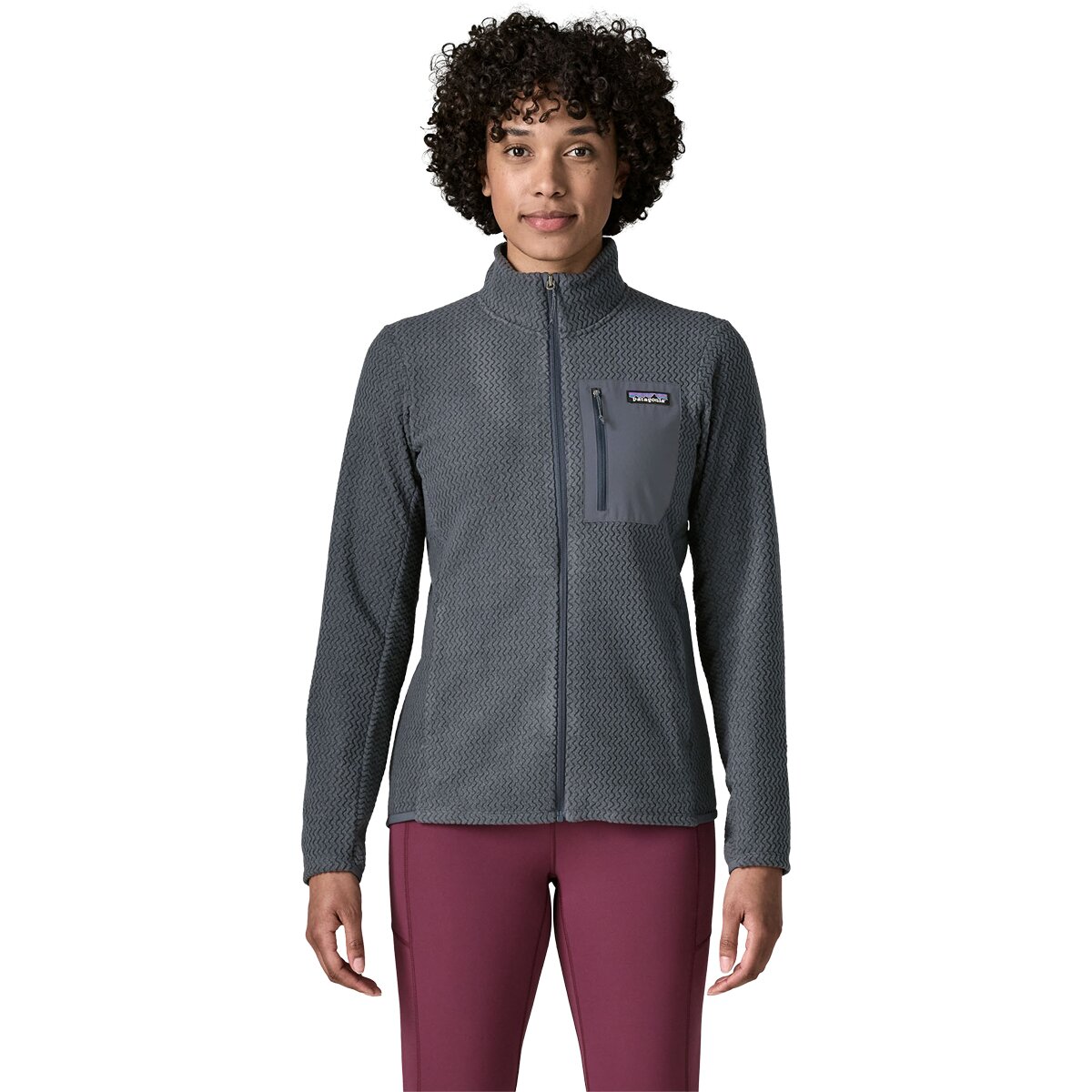 Image of Patagonia R1 Air Jacket - Women's Smolder Blue, L