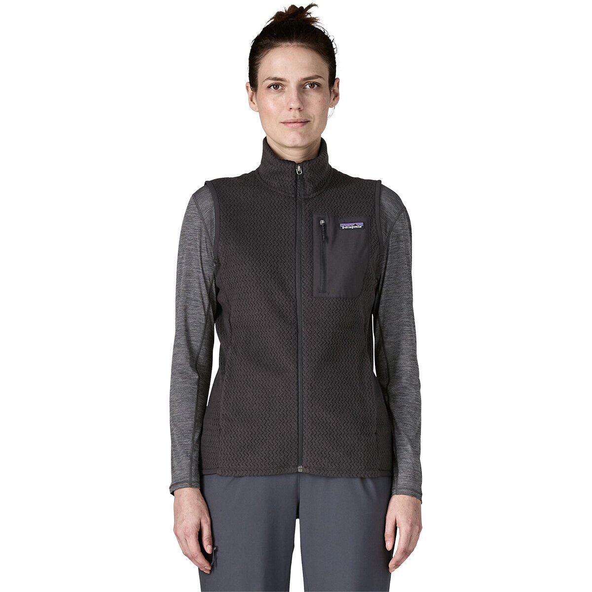 Image of Patagonia R1 Air Vest - Women's Black, XL