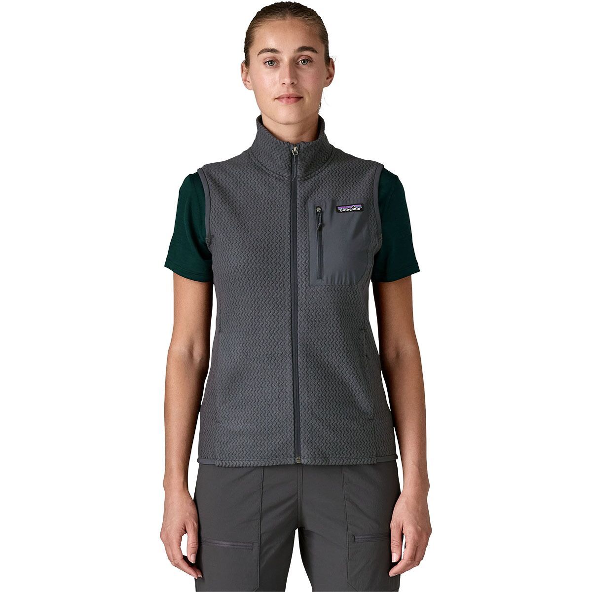 Image of Patagonia R1 Air Vest - Women's Smolder Blue, XL