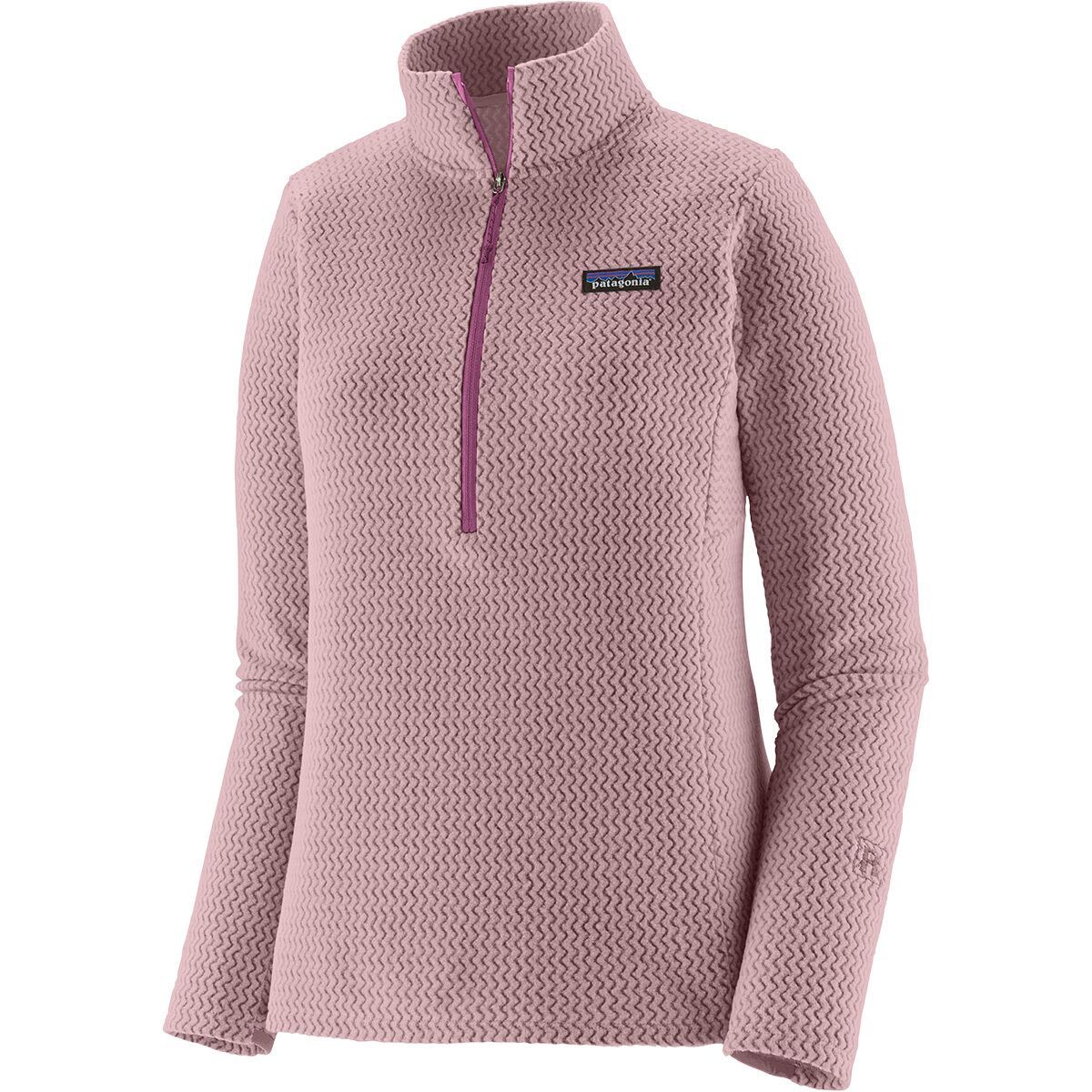 Image of Patagonia R1 Air Zip Neck Top - Women's Quiet Violet, L