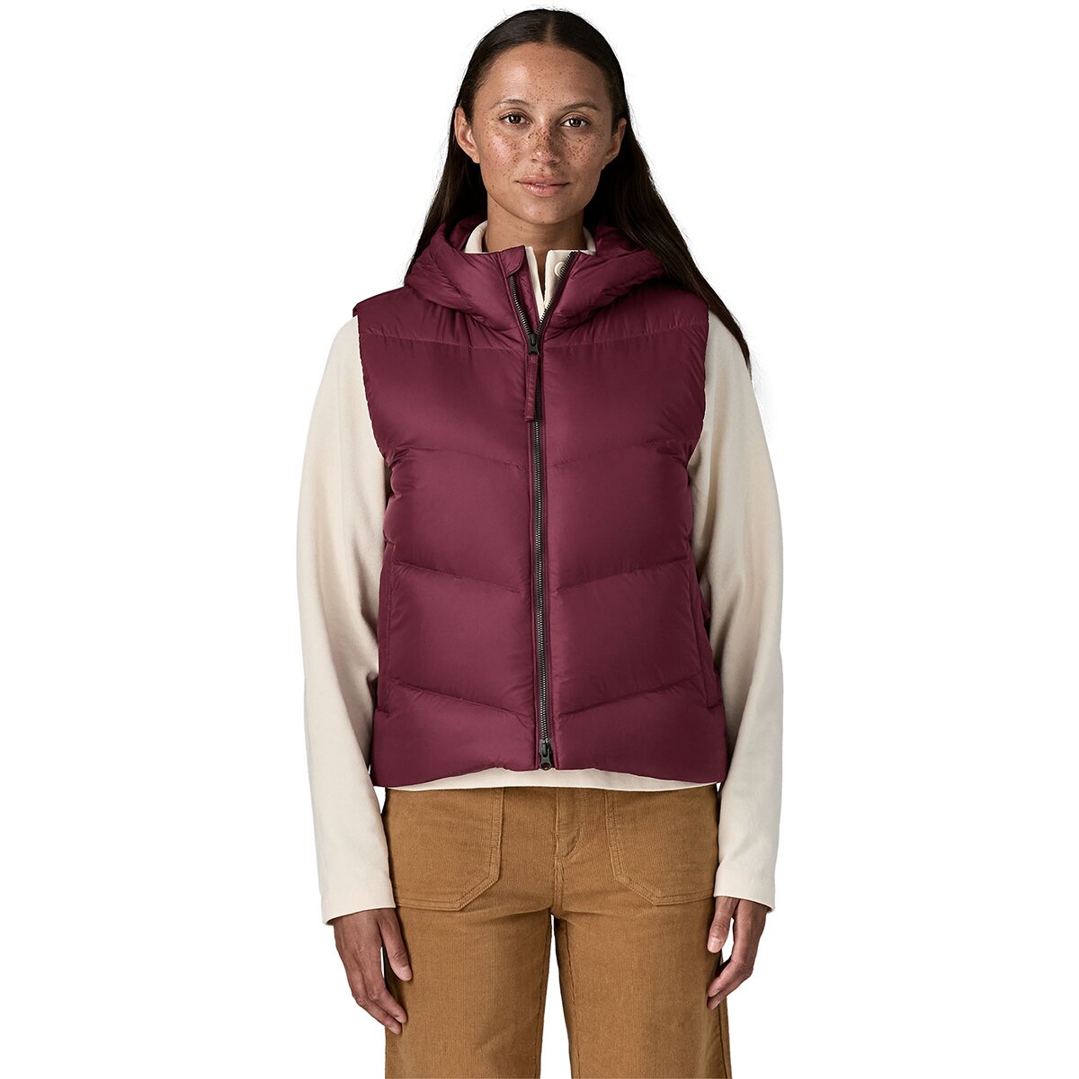 Image of Patagonia Sindit Vest - Women's Berry Fig, XL