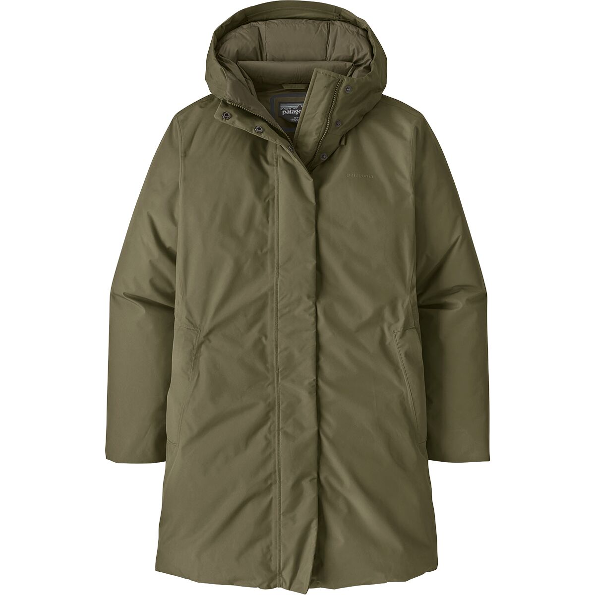 Image of Patagonia Stormshadow Parka - Women's Basin Green, L