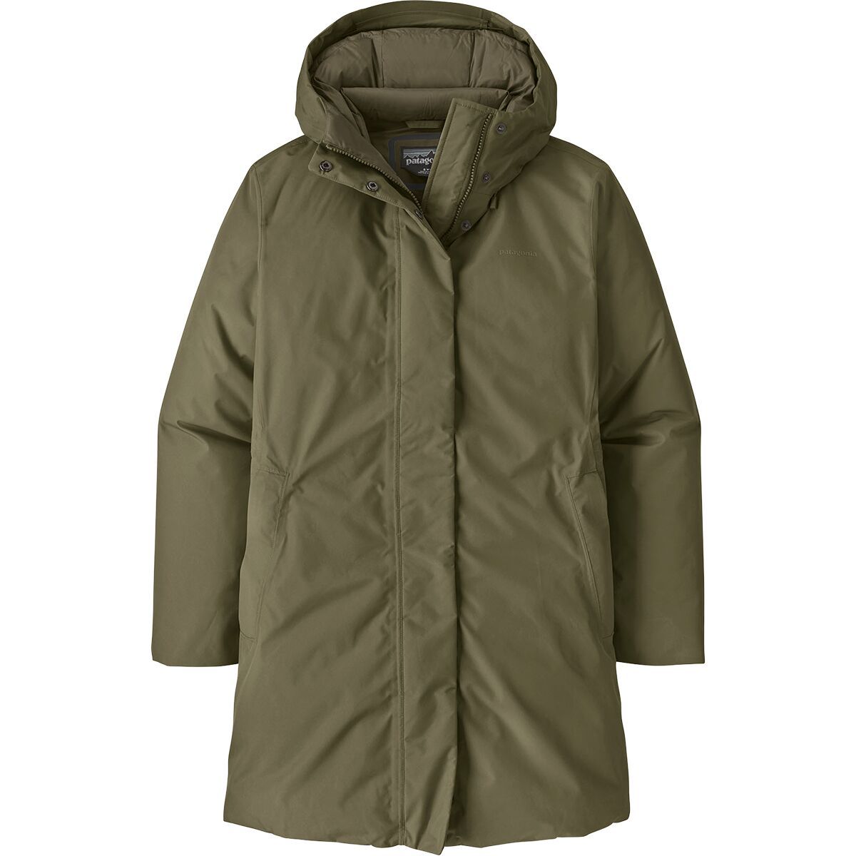 Image of Patagonia Stormshadow Parka - Women's Basin Green, XS