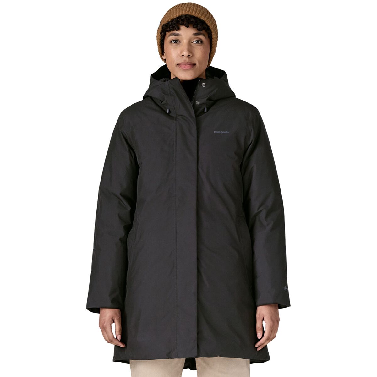 Image of Patagonia Stormshadow Parka - Women's Black, L