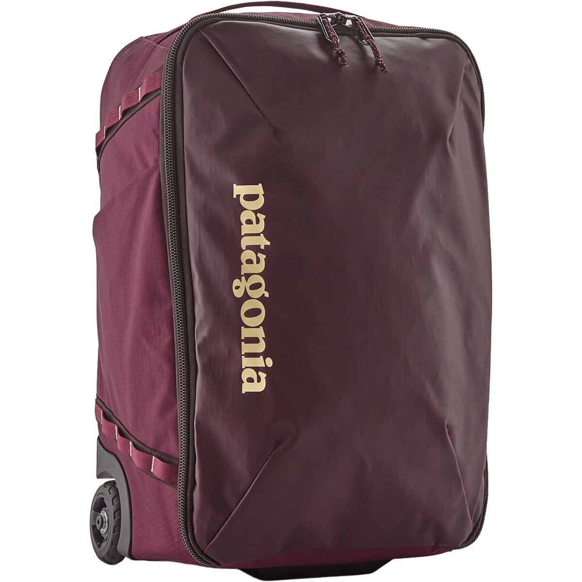 Image of Patagonia Black Hole MLC 34L Wheeled Duffel Bag Berry Fig, One Size