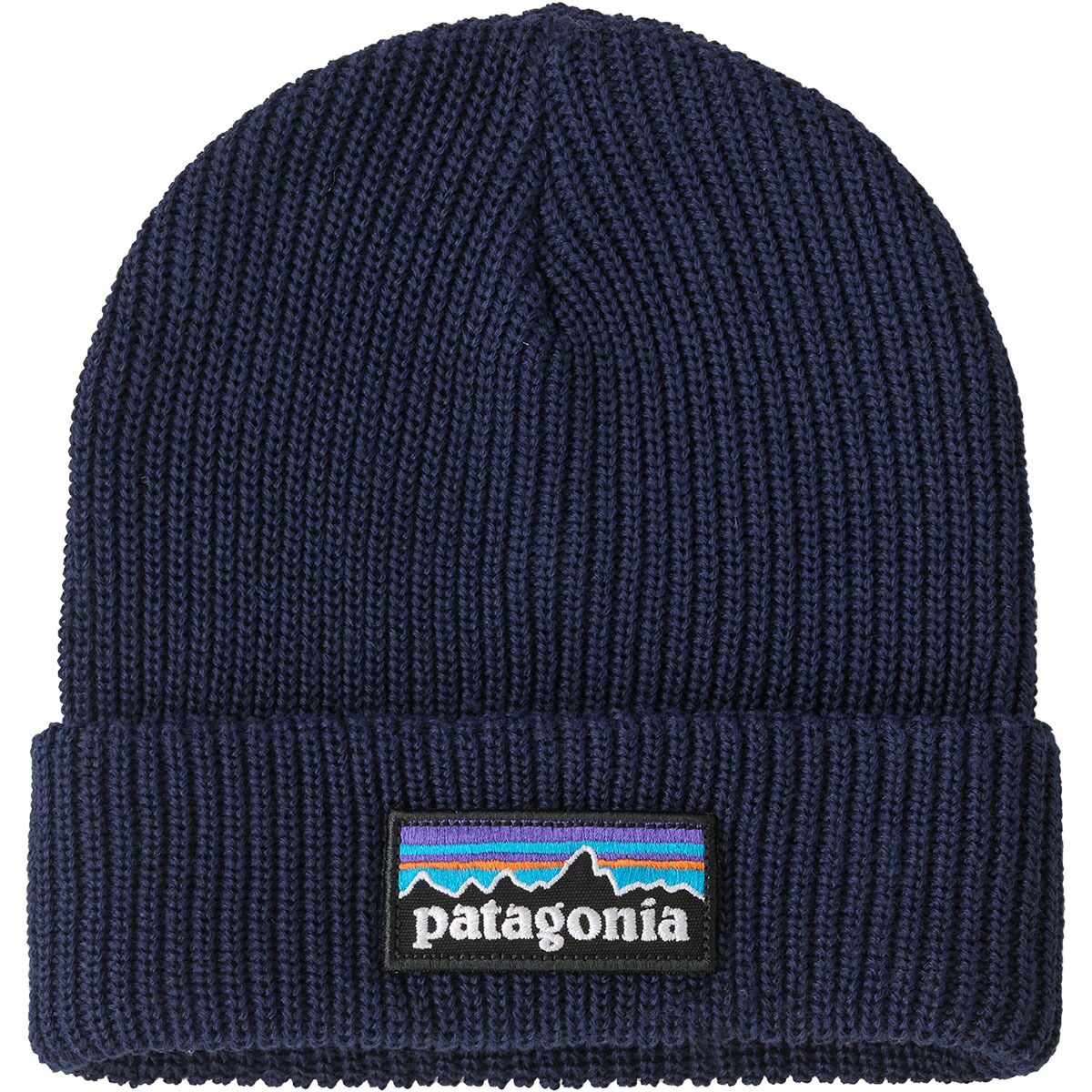 Patagonia Patagonia Logo Beanie - Kids' P-6 Logo: New Navy, One Size
