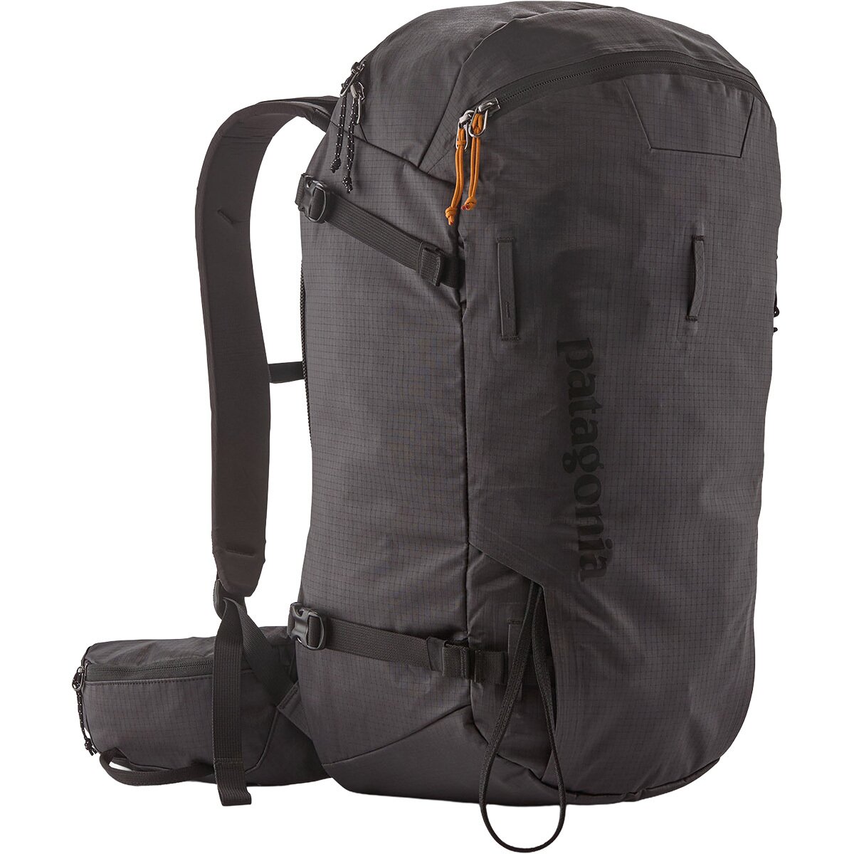 Image of Patagonia PowSlayer Pack Black w/Autumn Orange, L