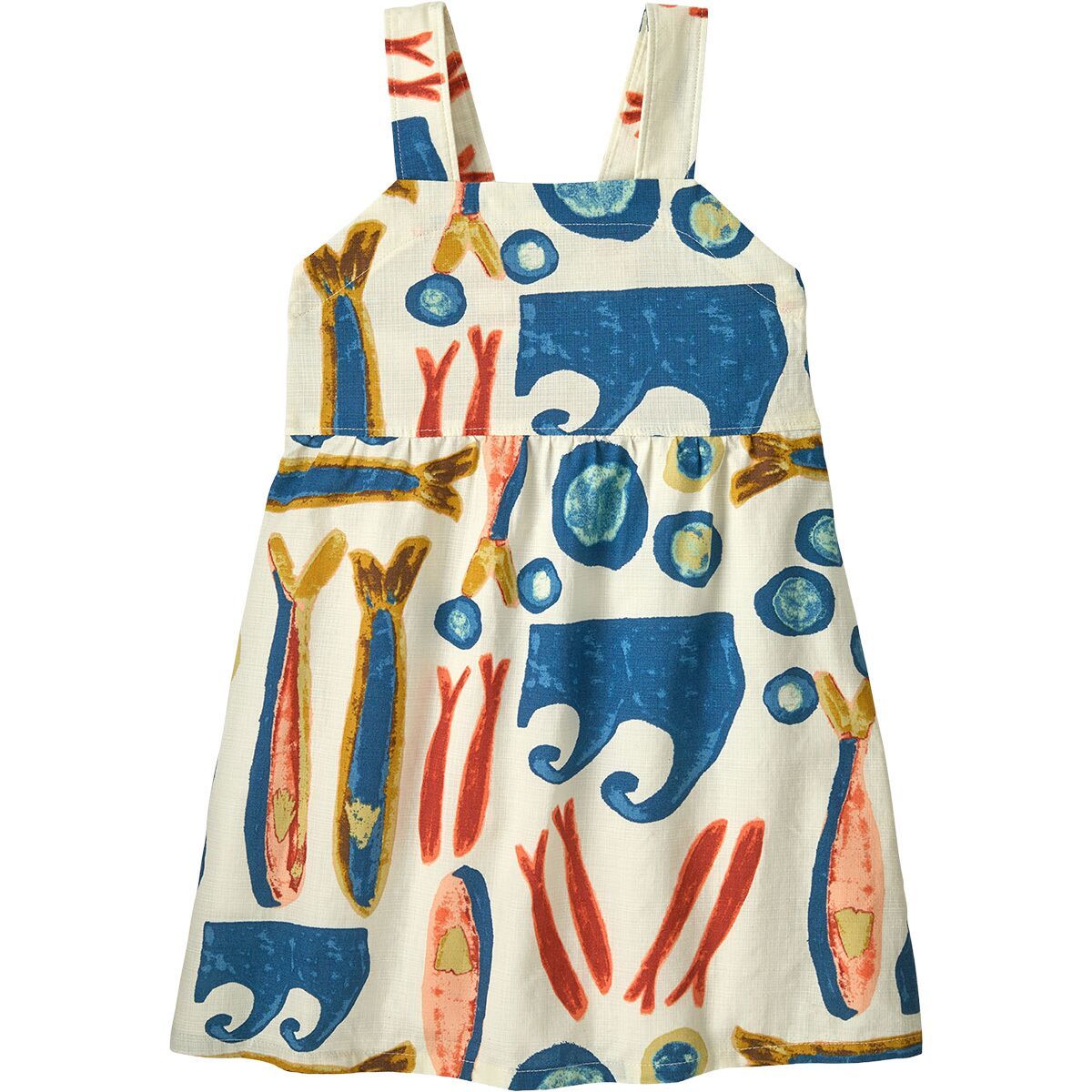 Image of Patagonia Baby Tidal Threads Dress - Toddlers' Sardines: Natural, 5T