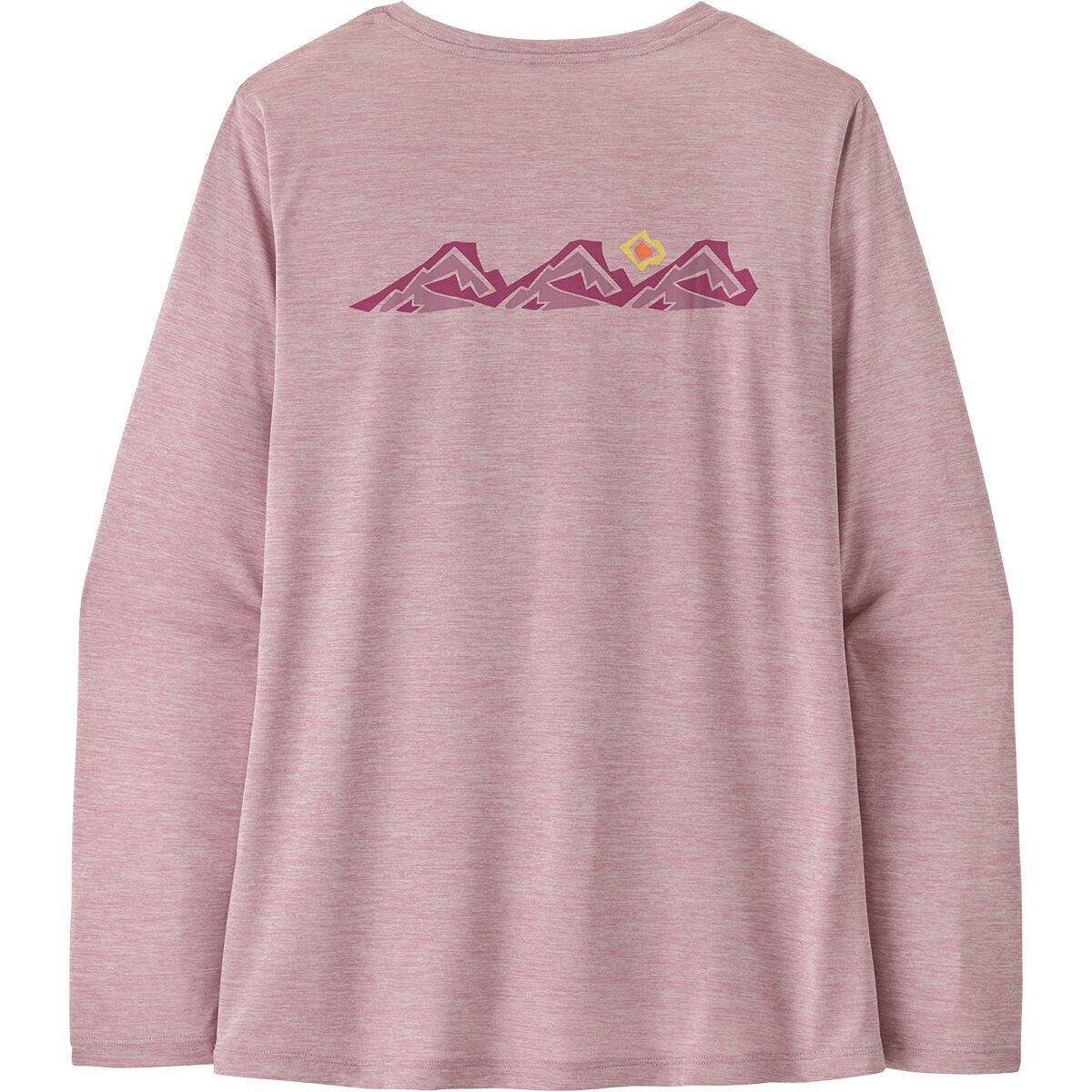 Image of Patagonia Capilene Cool Daily Trailcheck Long-Sleeve Shirt - Women's Quiet Violet, XS