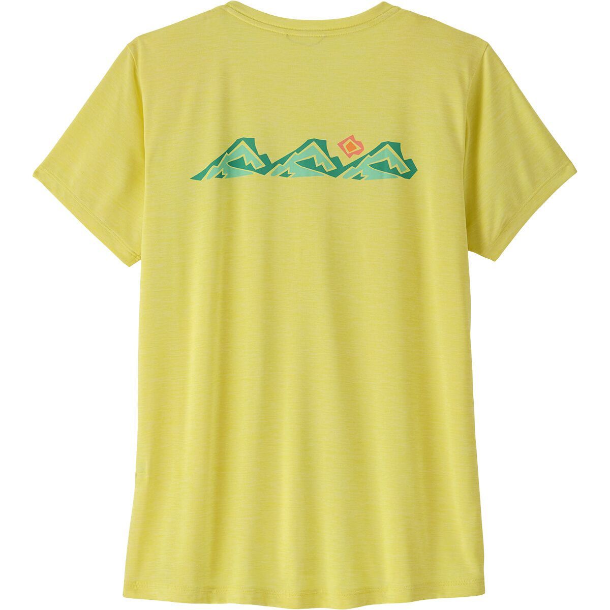 Image of Patagonia Capilene Cool Trailcheck Daily Shirt - Women's Lemon Zest, M