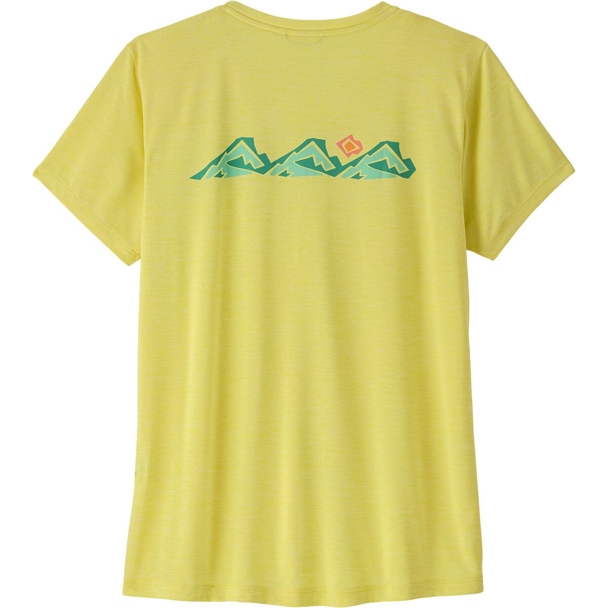 Image of Patagonia Capilene Cool Trailcheck Daily Shirt - Women's Lemon Zest, M