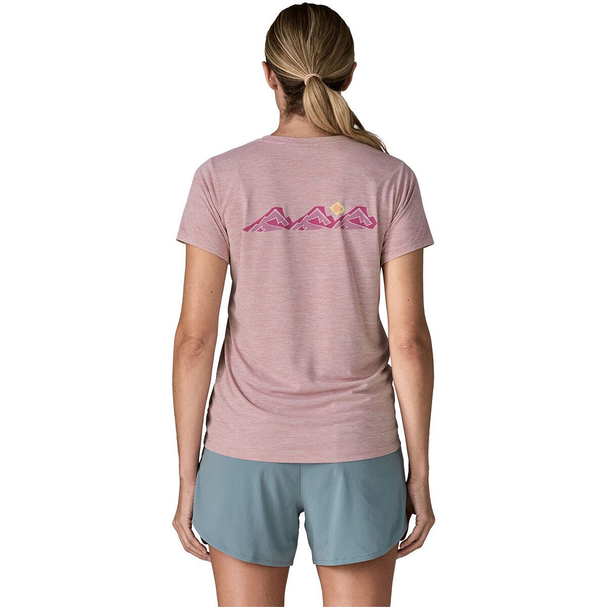 Image of Patagonia Capilene Cool Trailcheck Daily Shirt - Women's Quiet Violet, L