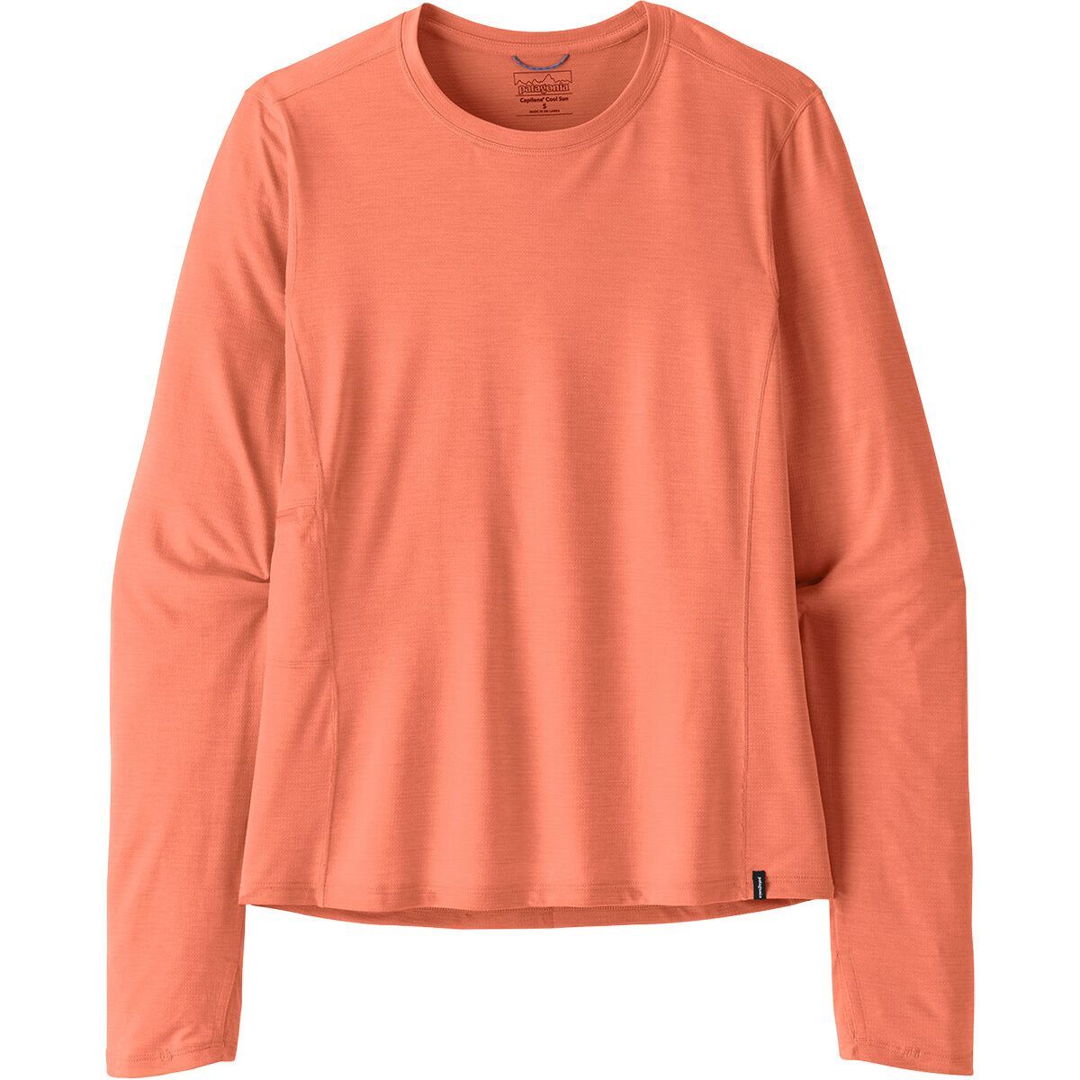 Image of Patagonia Cap Cool Sun Long-Sleeve Shirt - Women's Mellow Melon/Peach Sherbet X-Dye, XL