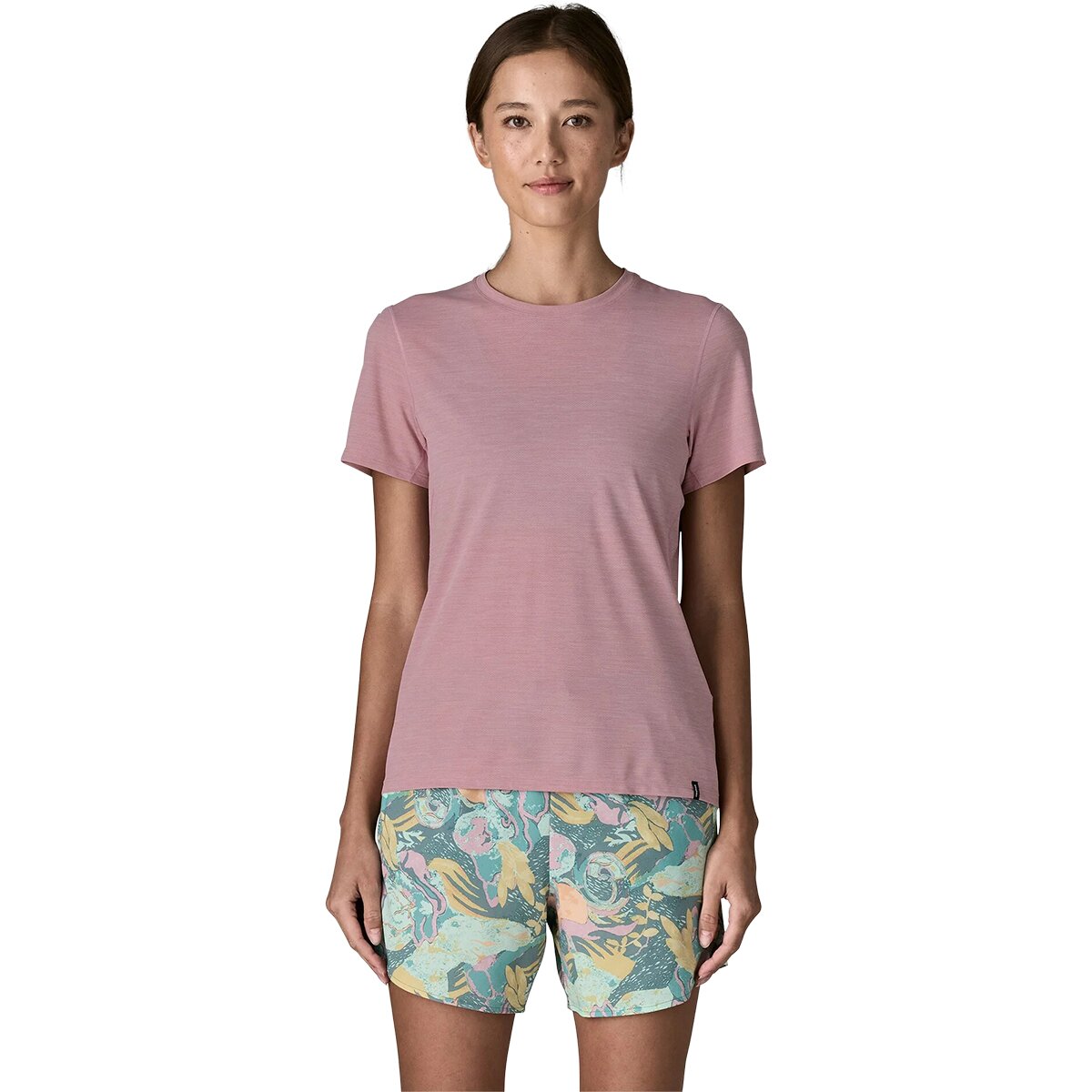 Image of Patagonia Capilene Cool Ultra Shirt - Women's Light Violet/Quiet Violet X-Dye, S