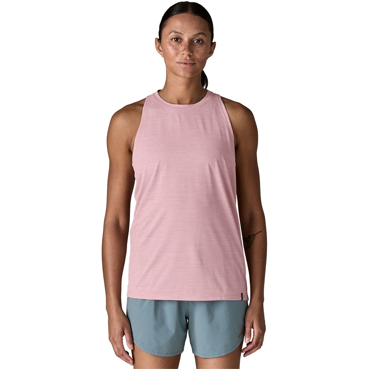 Image of Patagonia Capilene Cool Ultra Tank Top - Women's Light Violet/Quiet Violet X-Dye, XL