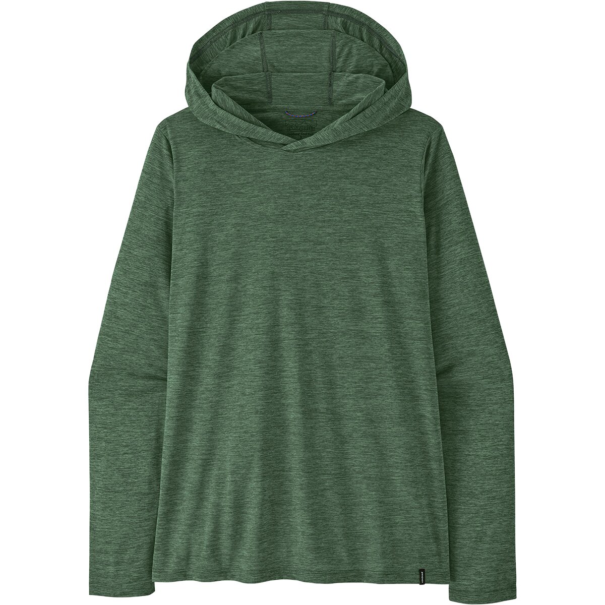 Image of Patagonia Capilene Cool Daily Hoodie - Women's Canopy Green - Light Canopy Green X-Dye, M