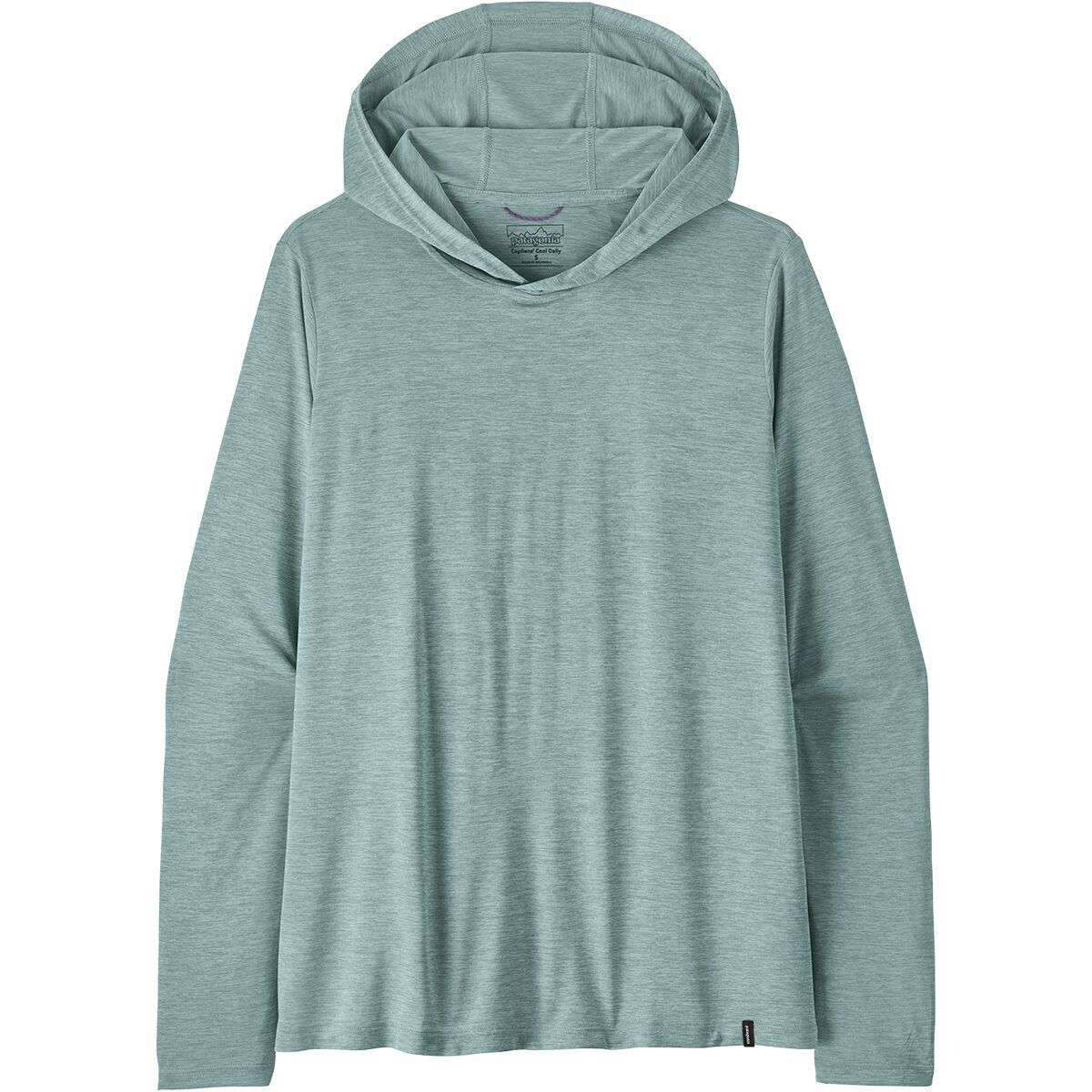 Image of Patagonia Capilene Cool Daily Hoodie - Women's Thermal Blue/Light Thermal Blue X-Dye, L