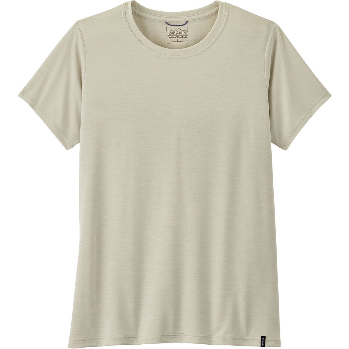Image of Patagonia Capilene Daily Short Sleeve Shirt - Women's Dyno White, M