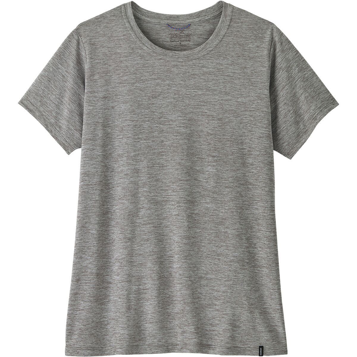 Image of Patagonia Capilene Daily Short Sleeve Shirt - Women's Feather Grey, M