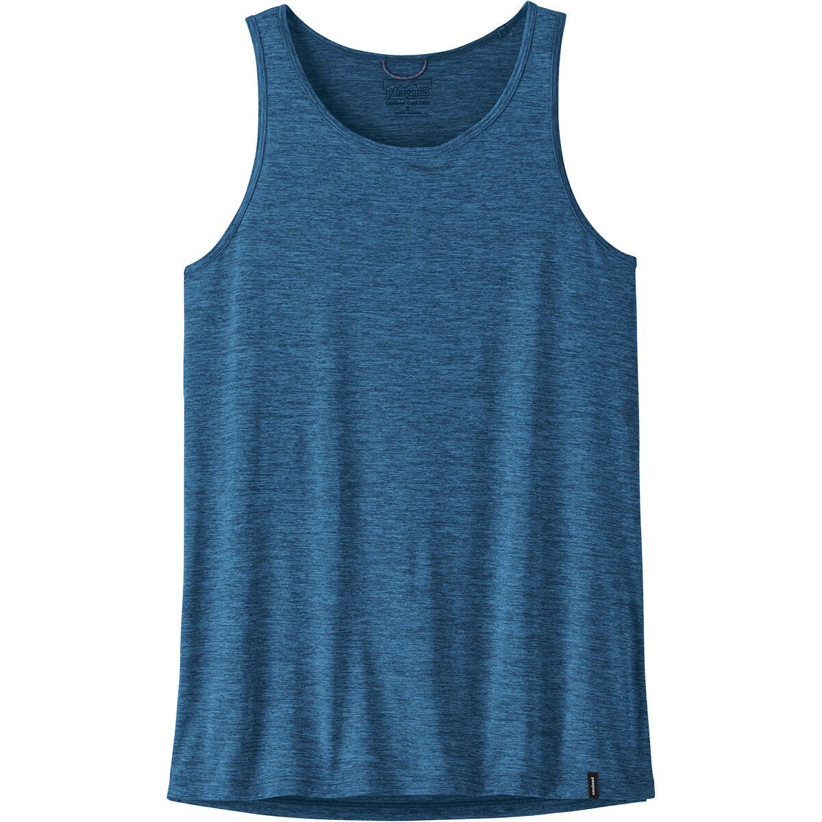 Image of Patagonia Capilene Daily Tank Top - Women's Aquatic Blue/Light Aquatic Blue X-Dye, S