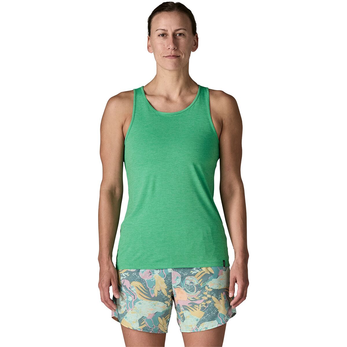 Image of Patagonia Capilene Daily Tank Top - Women's Aqua Stone/Light Aqua Stone X-Dye, S