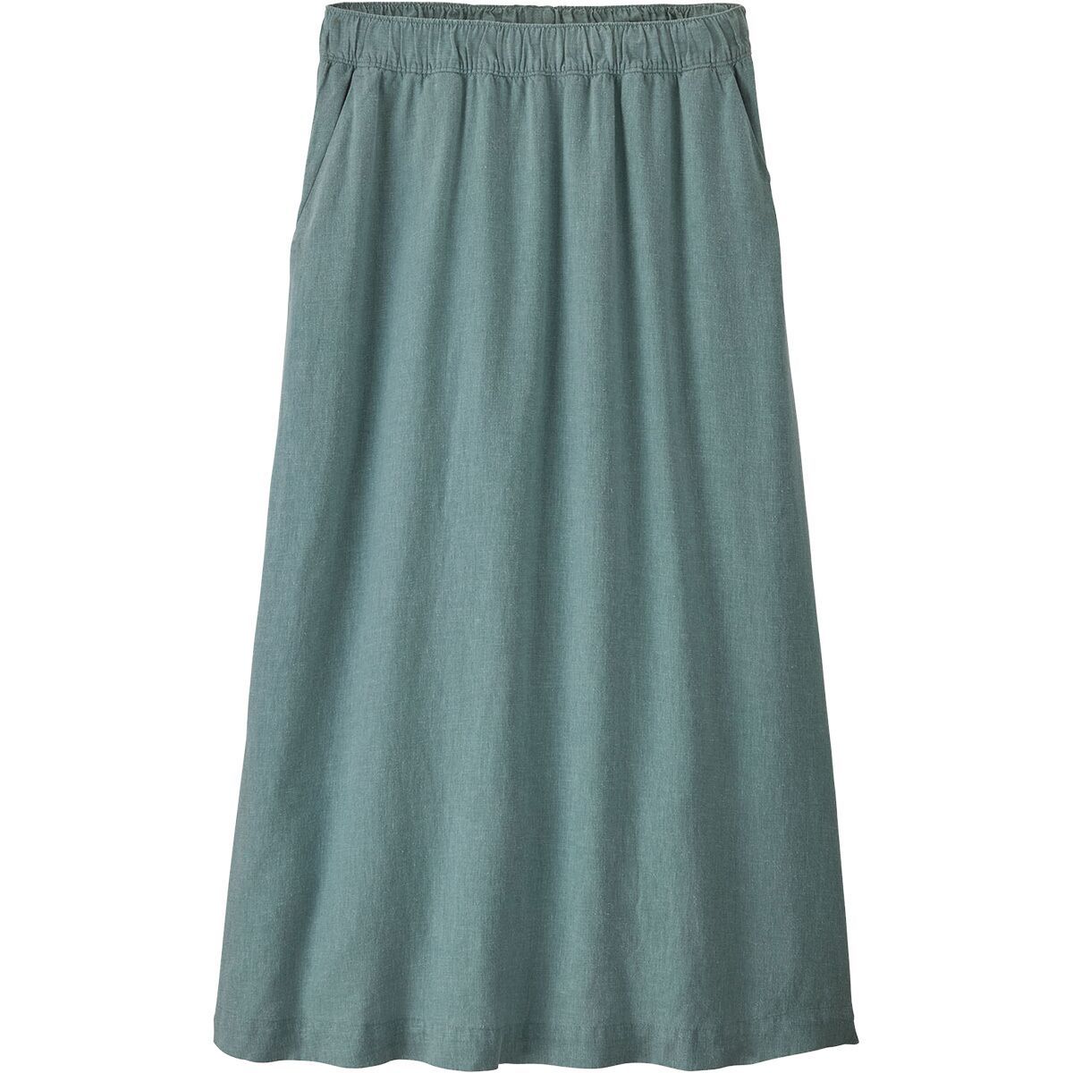 Image of Patagonia Garden Island Skirt - Women's Whole Weave/Blue Sage, L