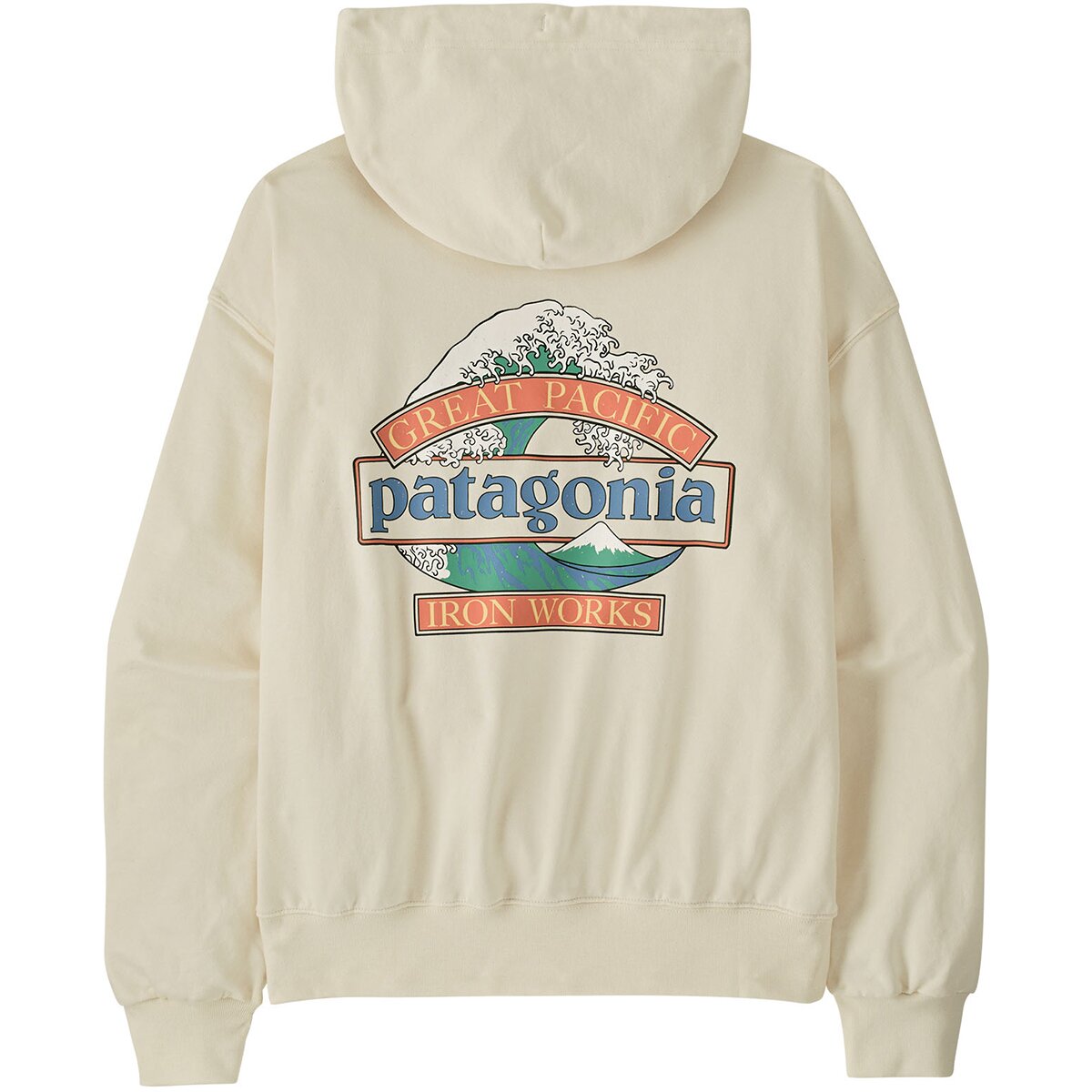 Image of Patagonia Great Waves Daily Hoodie - Women's Wool White, XL