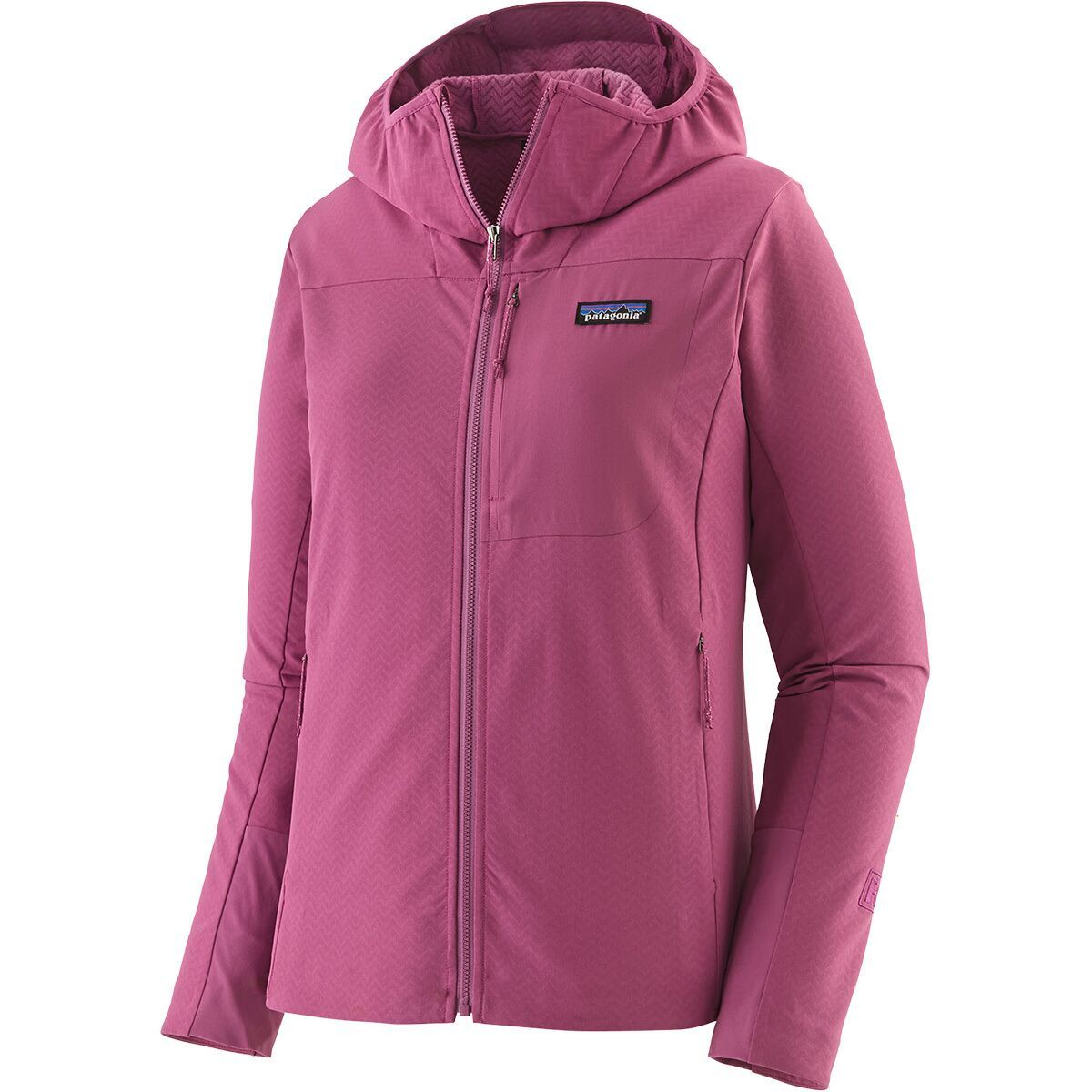 Image of Patagonia R1 CrossStrata Hoodie - Women's Faded Magenta, XS