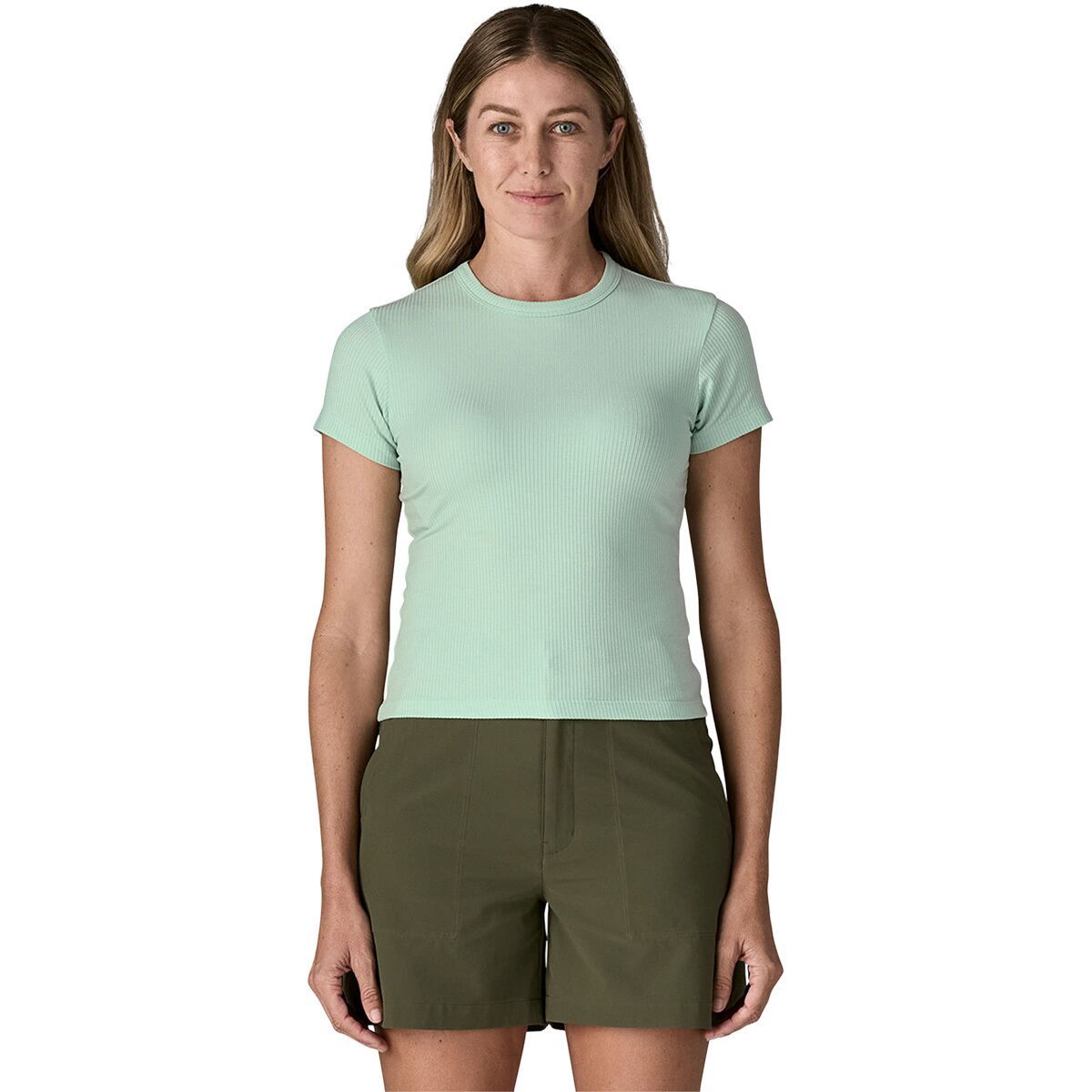 Image of Patagonia Rib Knit Top - Women's Thin Ice, M