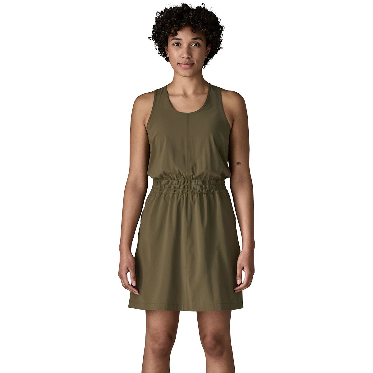 Image of Patagonia Terrebonne Traveler Dress - Women's Basin Green, L