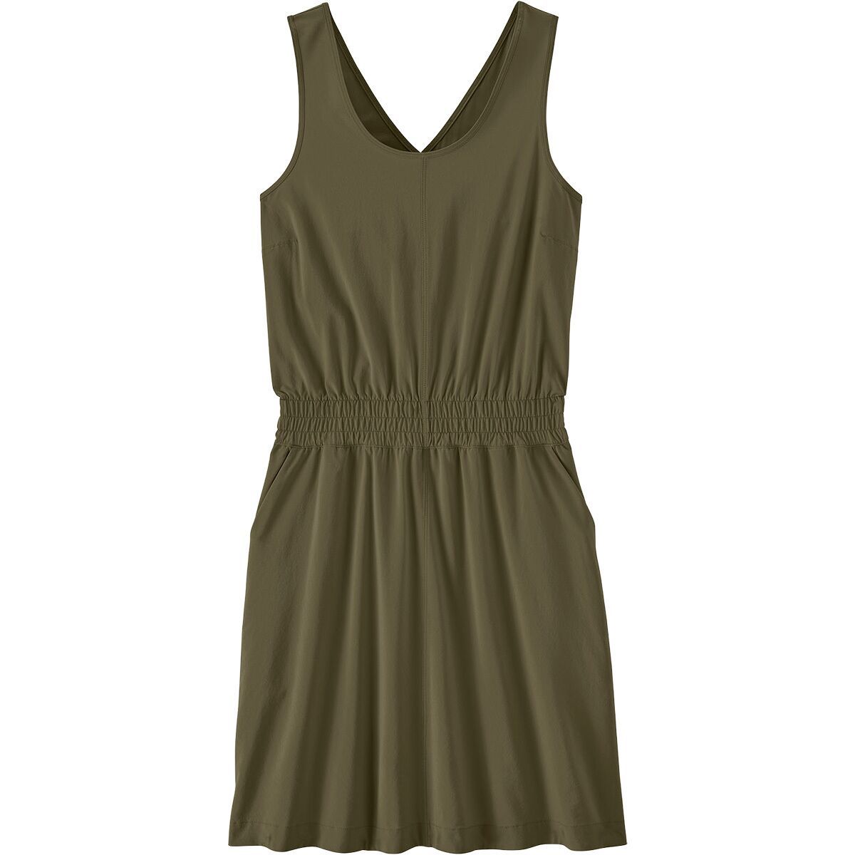 Image of Patagonia Terrebonne Traveler Dress - Women's Basin Green, L