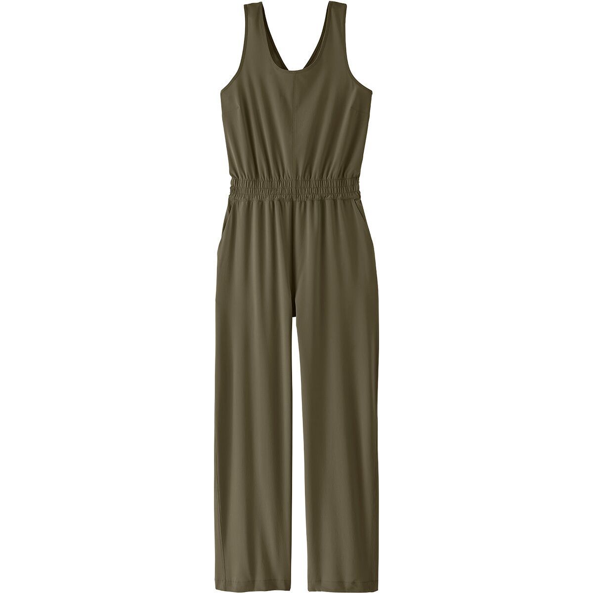 Image of Patagonia Terrebonne Traveler Jumpsuit - Women's Basin Green, L