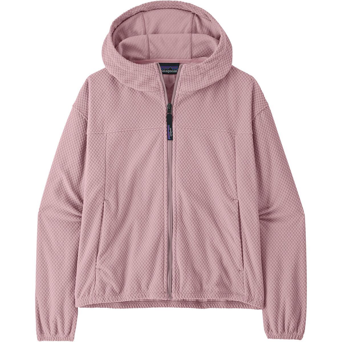 Image of Patagonia Textured Fleece Hooded Jacket - Women's Quiet Violet, S