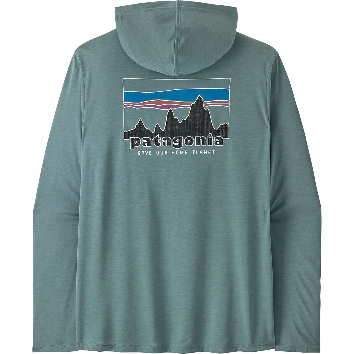 Image of Patagonia Cap Cool Daily Hoodie - 73 Skyline - Men's Blue Sage/Light Blue Sage X-Dye, S