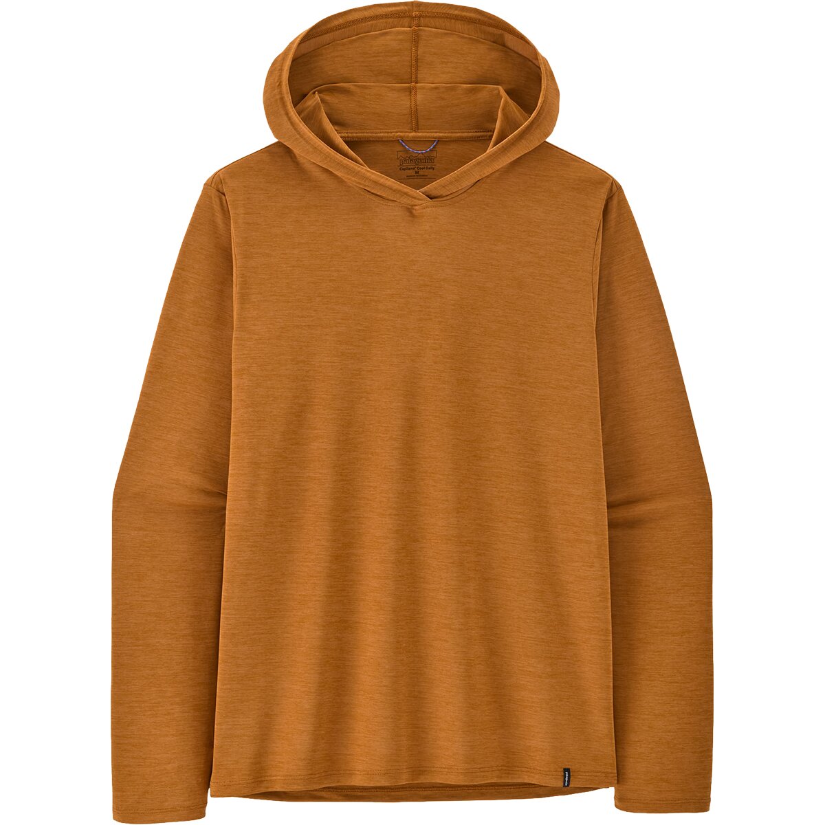 Image of Patagonia Capilene Cool Daily Hoodie - Men's Cinnamon Brown/Dark Cinnamon Brown X-Dye, XXL