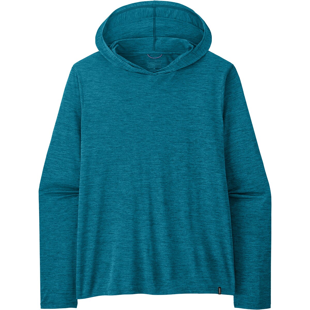 Image of Patagonia Capilene Cool Daily Hoodie - Men's Glacial Blue/Light Glacial Blue X-Dye, M