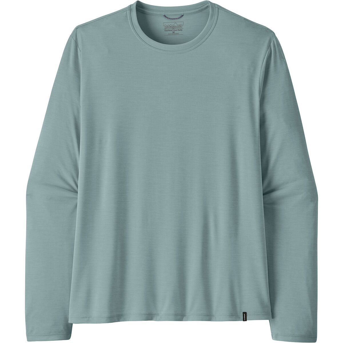 Image of Patagonia Cap Cool Daily Long-Sleeve Shirt - Men's Blue Sage/Light Blue Sage X-Dye, S