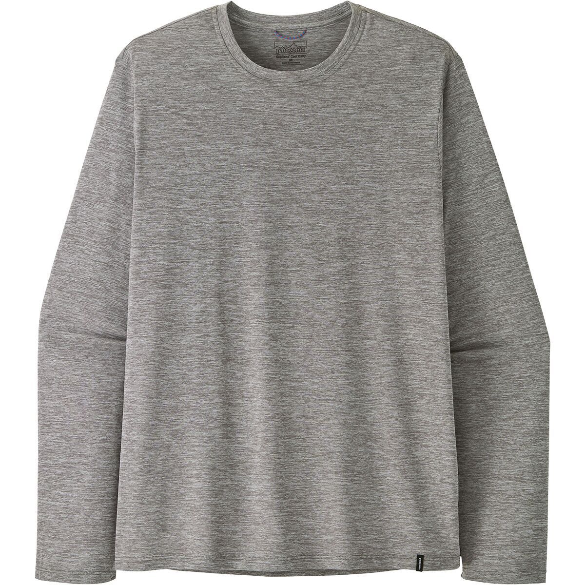 Image of Patagonia Cap Cool Daily Long-Sleeve Shirt - Men's Feather Grey, M