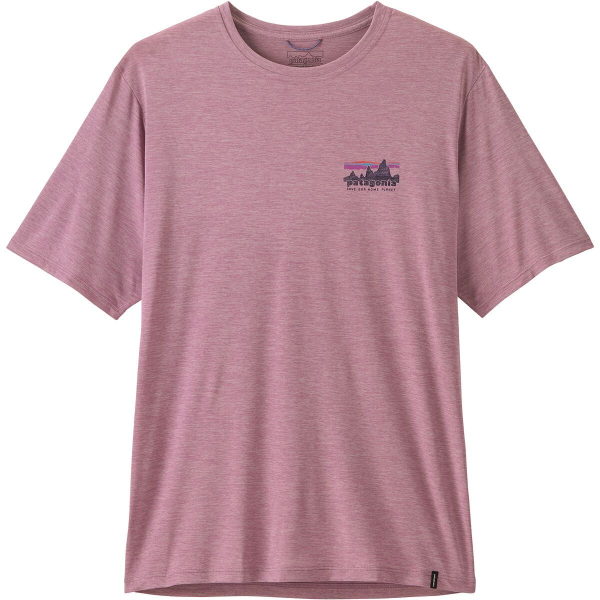 Image of Patagonia Cap Cool Daily Shirt - 73 Skyline - Men's Light Violet/Quiet Violet X-Dye, XL